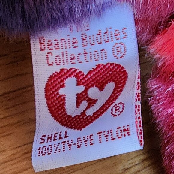 NWT Ty Beanie Buddies Collection "Lizzy" The Multicolored Lizzard Stuffed Animal - Picture 8 of 16